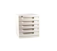 VBNCUUIOPO Cassetti organizer per documenti armadio da scrivania estensione cassetto con serratura organizer per ufficio (plastica) 29,5 39,4 43 cm (dimensioni: medio 5 strati)