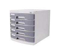 VBNCUUIOPO Cassetti organizer per documenti Armadio di archiviazione per scrivania Estensione cassetto con serratura Organizer per ufficio (plastica) 30,2 39,5 43,2 cm (dimensioni: 5 strati)