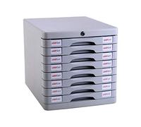 VBNCUUIOPO Cassettiera a 8 strati chiudibile da tavolo, scrivania, ufficio, cassetto, armadio, datario, giornali (dimensioni: 71 cm, 91 cm, 71 cm)
