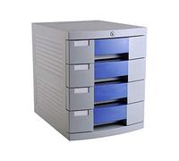 VBNCUUIOPO Cassettiera armadietto a 4 strati con serratura armadietto per documenti da scrivania armadio di finitura armadietto dati armadietto di archiviazione (colore: bianco Dimensioni: 36,6 x 38,2