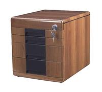 VBNCUUIOPO Cassettiera con 4 cassetti, per ufficio, documenti, con serratura, ad alta capacità, può contenere file A4
