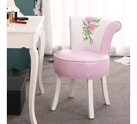 VBNCUUIOPO Morbido cashmere, sgabello alla moda con schienale, ottomana, elegante e di qualità, confortevole, in poliuretano, divano per soggiorno (colore: modello 1 5) (modello PU 2 7)
