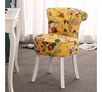 VBNCUUIOPO Morbido cashmere spogliatoio sgabello alla moda con schienale ottomano elegante qualità confortevole PU divano soggiorno mobili (colore: modello 1 8) (modello 2 3)
