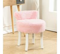 VBNCUUIOPO Morbido cashmere spogliatoio sgabello alla moda con schienale ottomano elegante qualità confortevole PU divano soggiorno mobili (colore: modello 1 6) (modello 1 12)
