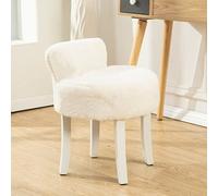 VBNCUUIOPO Morbido cashmere spogliatoio sgabello alla moda con schienale ottomano elegante qualità confortevole PU divano soggiorno mobili (colore: modello 1 6) (modello 1 10)