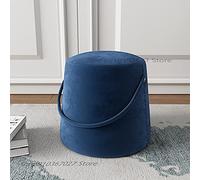 VBNCUUIOPO Nordic Net rosso portatile piccolo sgabello soggiorno divano in tessuto sgabello cambio scarpe poggiapiedi (colore: 5) (5) (5)