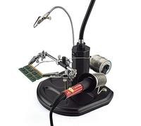 VBNCUUIOPO Strumento di saldatura 4X 2.5X LED Saldatura Lente d'ingrandimento Aiutare Mano Desktop Lente d'ingrandimento Saldatura Riparazione Strumento ausiliario