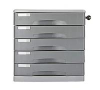 VBNCUUIOPO Ufficio Comodo File Da Tavolo Organizer 5 Laminare Flusso Metallo Schedari con Chiusura Armadi bassi Cassetto Cassetto Cassetto Cassetti Armadi Compatti