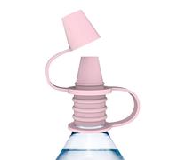 Vbnuyhim Beccuccio superiore per bottiglia in silicone a prova di fuoriuscite, tappi per bottiglia d'acqua per bambini - Tappo per bottiglia d'acqua portatile,Attacco di ricambio per adattatore per