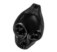 Vbnuyhim Fischietto portatile con teschio spaventoso, fischietto strambo urlante del mondo, fischietto in ceramica per guerra, sacrificio, mostre culturali, Halloween, ricerca archeologica