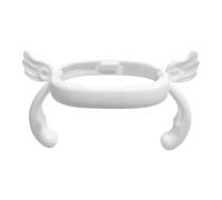 Vbnuyhim Impugnatura per bottiglia, impugnatura per tazza, manico morbido di diametro ampio, impugnatura quadrata in silicone per bottiglie da 141,7 g e 8 once