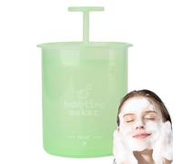 Vbnuyhim Schiumatore di sapone, schiuma detergente,Schiumatore a bolle manuale Schiuma rapida | Pompa ergonomica, strumento di pulizia del viso per la cura della pelle, macchina per la schiuma