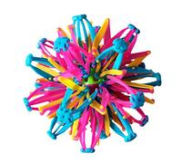 Vbnuyhim Sfera magica estensibile colorata - giocattolo da spremere - cattura la mano - respira - grande sfera retrattile e trasformabile