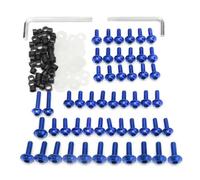 VBNYBA Moto Viti Compatibile con Yamaha per YZF per R1 per R6 per R3 2004 2005 2006 2007 2008 Kit Viti E Dadi per Carenatura Moto Bullone per Carrozzeria Moto 158 Pezzi