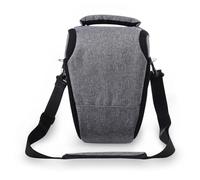 VBPBHFFNMW Borsa for fotocamera digitale triangolare grigia adatta for Canon Powershot G5 X SX70 SX540 SX530 SX520 SX510 SX500 HS SX430 SX420 SX410 SX400 IS borsa per macchina fotografica