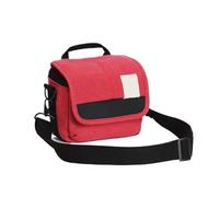 VBPBHFFNMW Borsa for fotocamera DSLR adatta for Olympus OMD PEN borsa per macchina fotografica(Red)