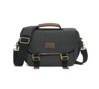 VBPBHFFNMW Borsa for fotocamera reflex digitale Microsingle tracolla adatta for Canon Nikon Sony Fuji zaino borsa per macchina fotografica(Seize If Grey)