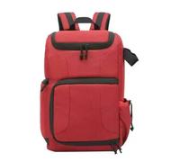 VBPBHFFNMW Borsa fotografica impermeabile zaino for fotocamere adatta for Canon Nikon Sony Xiaomi laptop DSLR treppiede custodia for obiettivo borsa video borsa per macchina fotografica(Red)