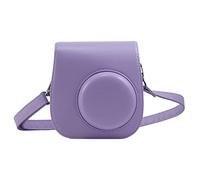 VBPBHFFNMW Classico retro. PU. Cinturino for fotocamera in pelle Borsa a tracolla copertura protettiva Coperchio protettivo for fotocamera adatto for Polaroid Fit for Fujifilm Mini 8 8+ 9 borsa fotogr