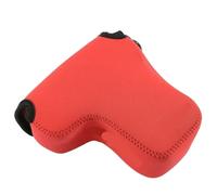 VBPBHFFNMW Custodia morbida interna in neoprene for fotocamera adatta for Olympus OM-D E-M10 E-M5 EM10 EM5 Mark III II for obiettivo 14-150 mm 12-40 mm 40-150 mm borsa per macchina fotografica(Red)