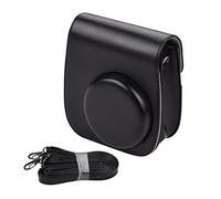 VBPCEFZTLK Borsa da borsa portatile for fotocamera istantanea PU. Cinturino for cintura in pelle adatta for Fujifilm Fit for Fuji Mini 11 borsa fotografica(Noir)