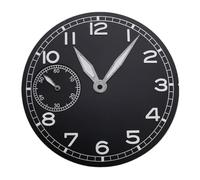 VBPCEFZTLK Quadrante dell'orologio da 37 mm nero blu bianco for lancette compatibili for il for ETA6497 st3600/6498 ST3621 Quadrante dell'orologio(6497 Black)