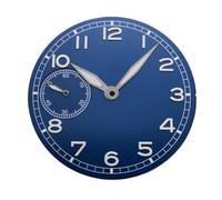 VBPCEFZTLK Quadrante dell'orologio da 37 mm nero blu bianco for lancette compatibili for il for ETA6497 st3600/6498 ST3621 Quadrante dell'orologio(6497 Blue)