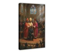VBQHIR Poster su tela con apostoli pentecostali afroamericani, decorazione per camera da letto, paesaggio decorativo, regalo, 30 x 45 cm