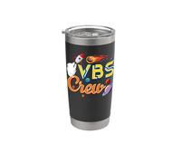 VBS Crew Back to School Space Astronauta Galaxy Jesus Bicchiere termico in acciaio inox doppia parete