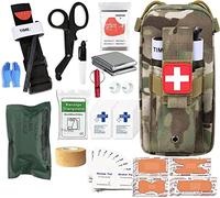 VBVARV Med Kit Trauma Laccio Emostatico, Kit Pronto Soccorso Emergenza, Kit Medico EMT IFAK Controllo Gravi Emorragie, Campeggio Militare Ed Escursionismo,B