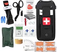 VBVARV Med Kit Trauma Laccio Emostatico, Kit Pronto Soccorso Emergenza, Kit Medico EMT IFAK Controllo Gravi Emorragie, Campeggio Militare Ed Escursionismo,A
