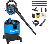 VBVB1223PF Secco E Bagnato, Aspirapolvere Liquidi E Solidi,1200W 23L,Soffiatore