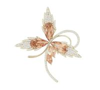 Vbvbip Elegante spilla da donna, collezione di 6 stili, tra cui fiori, alberi e disegni geometrici con pietre preziose e diamanti, per San Valentino, matrimonio o uso quotidiano accessorio alla moda