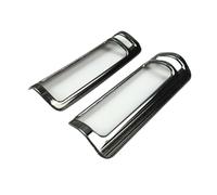 VBVGMZAS Modanatura Interni Auto Adesivo Decorativo per Telaio Presa Aria Condizionata Montante B per Audi per A6 C6 C7 2009-2018 in Fibra di Carbonio(Black)