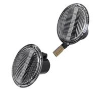 VBVKEPENDZ Indicatore Direzione Per KA 2009-on Car LED Dynamic Side Marker Indicator Light(Dynamic Smoked)