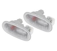 VBVKEPENDZ Indicatore Direzione Per Mitsubishi Per Lancer Per Mirage 1992 1993 1994-2000 Lampadine Alogene Per Indicatori Direzione Laterali Per Auto MB-821172(2pcs Transparent)