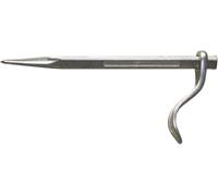 VBW Gancio per calcestruzzo/intonaco, lunghezza totale 150 mm, gancio girevole, superficie STA