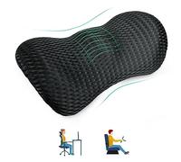VBXBKC Cuscino lombare in memory foam con cinghia regolabile, migliora la postura, favorisce il sollievo dal dolore alla schiena, ideale per seggiolino auto, sedia da ufficio, schienale e recliner