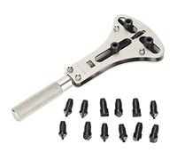 VBXCMLDPO Chiave apri orologi in lega, strumento professionale per aprire il retro della cassa dell’orologio, rimozione resistente e antiscivolo della copertura dell’orologio con 12 stampi