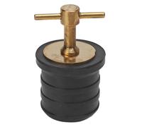 VBXCMLDPO Marine Boat Brass T Handle Drain Plug, T Handle Boat Drain Plug, Twist Turn And Seal Rubber Expansion Plug with Brass Cam Mechanism for Yachts Ships Bilge Wells Live Wells (1. Lo odio)