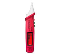 VC1018 Digitale Intelligente AC Tester di Tensione 1000V NCV Voltmetro Smart Sensor Penna Rivelatore del Cicalino for Strumento Elettrico(VC1018 Red)