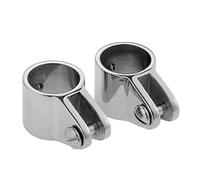 VCBGDJI 2 pezzi Kayak Barca In Acciaio Inox 316 Bimini Top Jaw Slides 25mm 1 Pollice Hardware Montaggio Yacht Barche a remi Accessori Marine