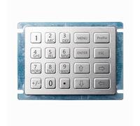 VCBGDJI 20 tastiera numerica robusta D-8210 D-8210 del metallo di USB dell'acciaio inossidabile del chiosco industriale impermeabile chiave IP65 (RS232, disposizione 4)