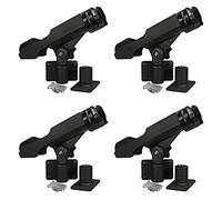 VCBGDJI 4 pezzi/set girevole a 360 gradi girevole Marine Boat Kayak Yacht Rod Holder Rack Side Rail Mount Pole Rest Accessori