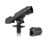 VCBGDJI Supporto per canna da pesca a 360 gradi Strumenti di supporto per barche Kayak Staffa per asta Supporto per asta Dispositivo Pole Sup Board Kayak Fixer