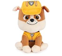 VCCUIOB GUND Official PAW Patrol Rubble in Signature Construction Uniform Plush Toy, Stuffed Animal for Ages 1 and Up, 6" (Styles May Vary)