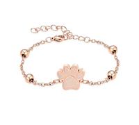 VCCWYQK Bracciale con urna per cenere di cani e gatti, gioiello per cremazione, regolabile, regalo per persone, contenitore di cenere per animali domestici, 22cm, Acciaio inossidabile, Senza Gemstone