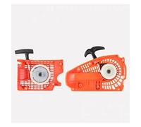 VCDXZCO Avviamento a strappo Nottolini metallici E-start for Zenoah G2500 4500 5200 5800 5900 Easy Start Motosega Maniglia di tiro Impugnatura Corda di montaggio