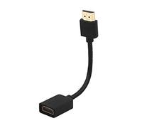 VCE Cavo Prolunga HDMI Corta Alta Velocità, Adattatore HDMI Maschio Femmina, Prolunga HDMI per Fire Stick TV 4K, 14CM 1 Pezzi