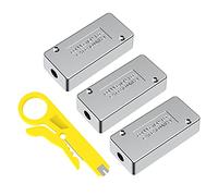 VCE LSA Modulo di Collegamento Cat6A e Cat7 RJ45 Prolunga Cavo di Rete Connection Box 3 Pezzi